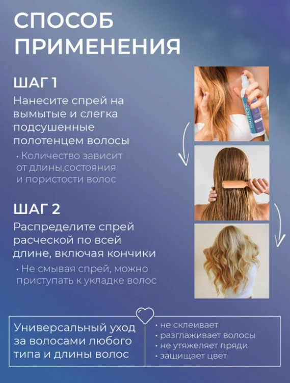 Dctr.Go Спрей для волос 15 в 1 термозащита и блеск 250 мл в Астрахани