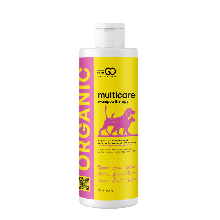 Dctr.Go Шампунь-бальзам для животных  Sнampoo Therapy "Мультиуход" 250 ml в Астрахани